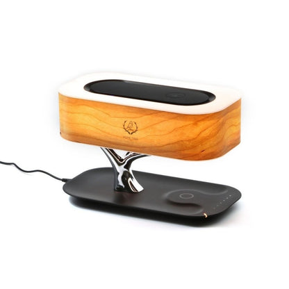 Multifunction LED Tree Lamp with Bluetooth Speaker & Wireless Charging