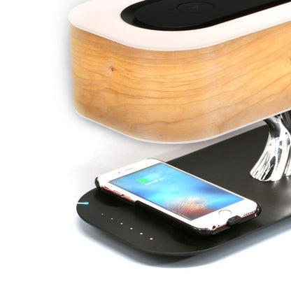 Multifunction LED Tree Lamp with Bluetooth Speaker & Wireless Charging