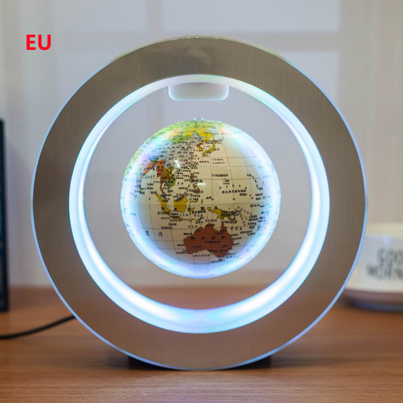 Magnetic Levitation LED World Map Floating Globe Light
